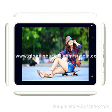 8-inch Tablet PC, Dual-core 1,024x768P High-resolution 1GB RAM, with DTV Support DVB-T2 (DVB-T)